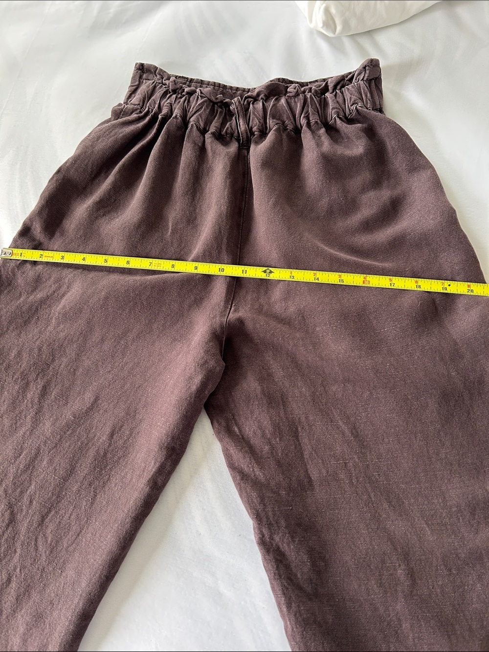 Wide Leg Utility Pants in Cocoa Brown - Picture 9 of 10